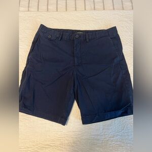 Men’s Banana Republic 9” Lived-In Chino Short 34 - Navy Blue